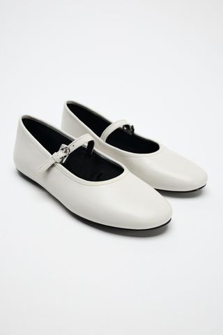 Leather Ballet Flats