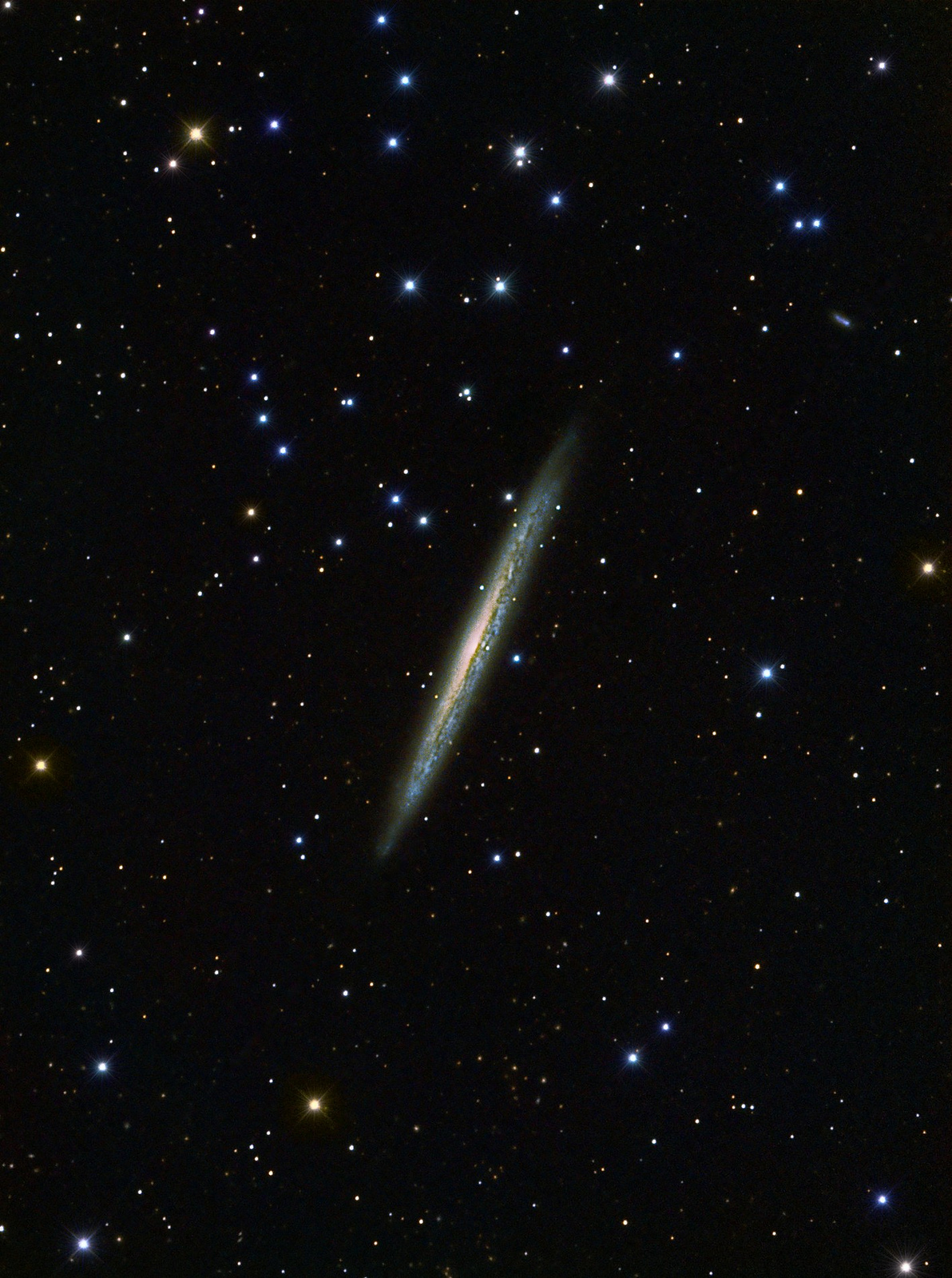 Knife Edge Galaxy NGC 5907 Terry Hancock 2013