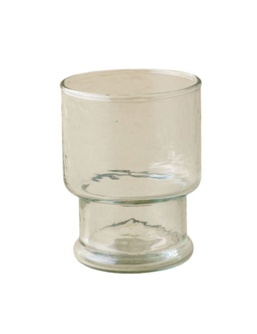 Rustic Glass Stacking Tumbler