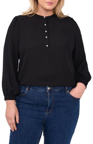 A-Line Georgette Pullover Top