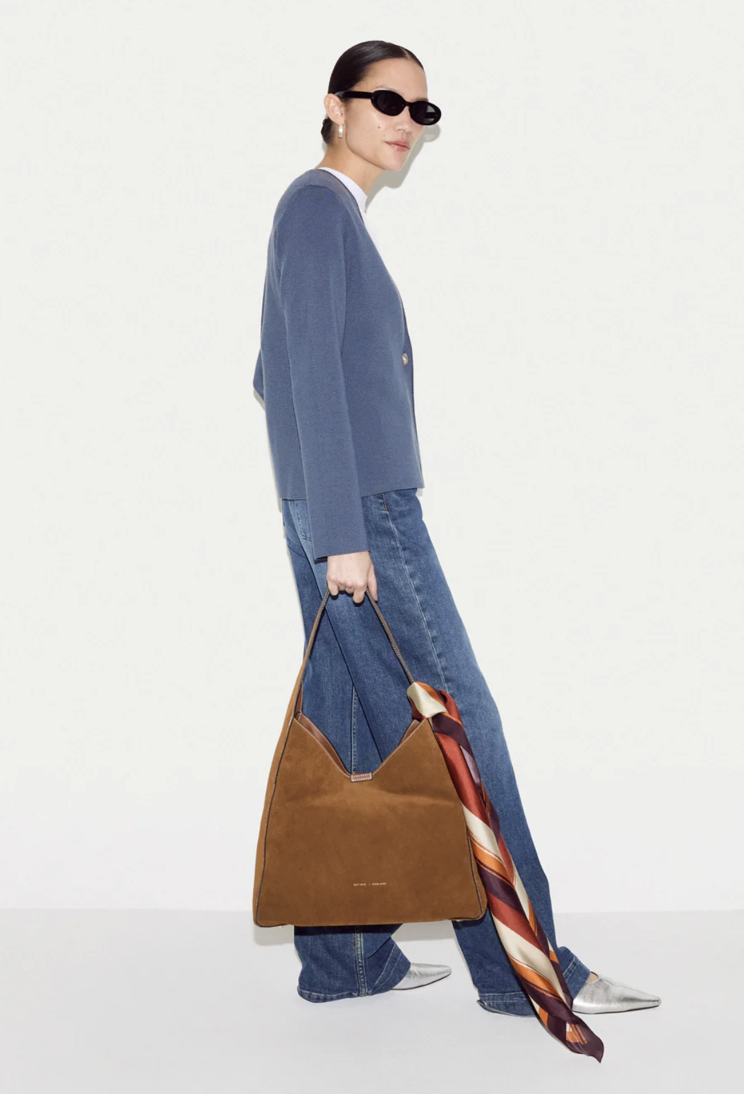 Jigsaw, Heckfield Suede Tote