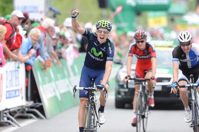 Rui Costa (Movistar) wins stage 7 of the Tour de Suisse