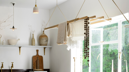 A stylish drying rack