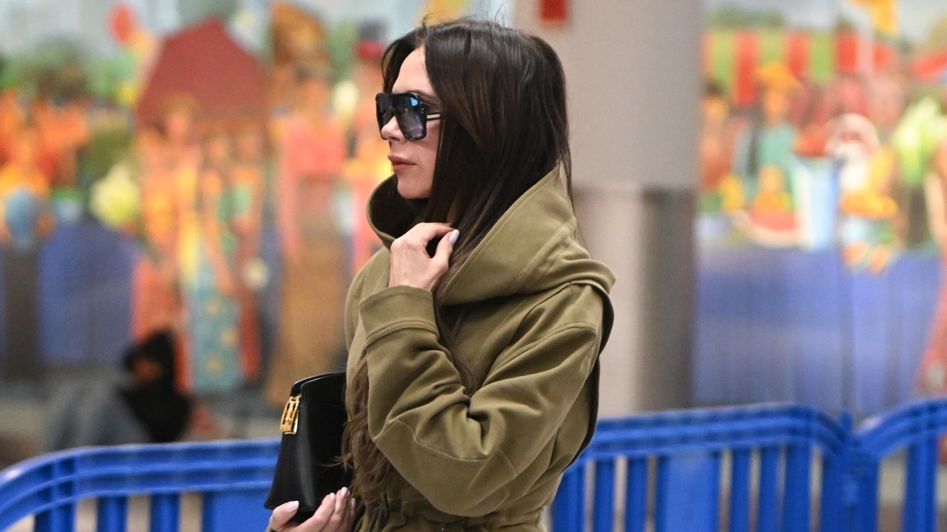 Victoria Beckham Subverts Airport Style Norms in Skintight