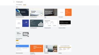 Google Slides New Document