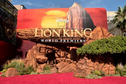 The Lion King premiere