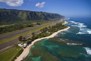 Oahu coastline, Hawaii