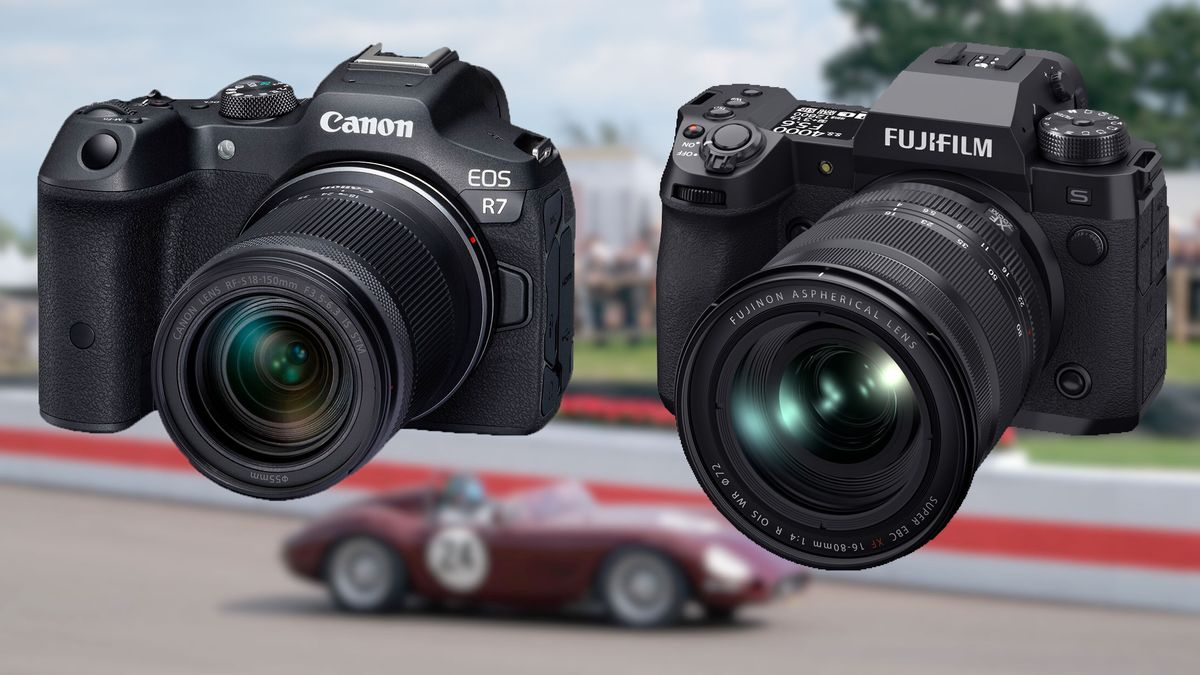 Canon EOS R7 vs Fujifilm X-H2S