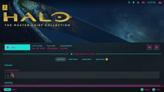 The Steam Deck showing Halo: MCC with a Gold ProtonDB badge for compatibility.