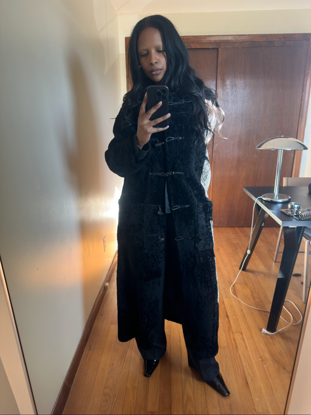Maya Moore wearing coats