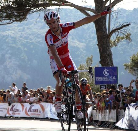 Daniel Moreno (Katusha Team) wins the stage