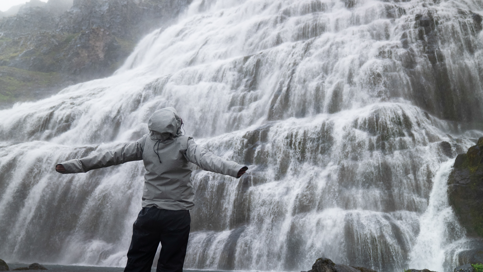 A photo from Icelandair's Really Bad Photographer competition, taken by the winner Blanche Mortemard