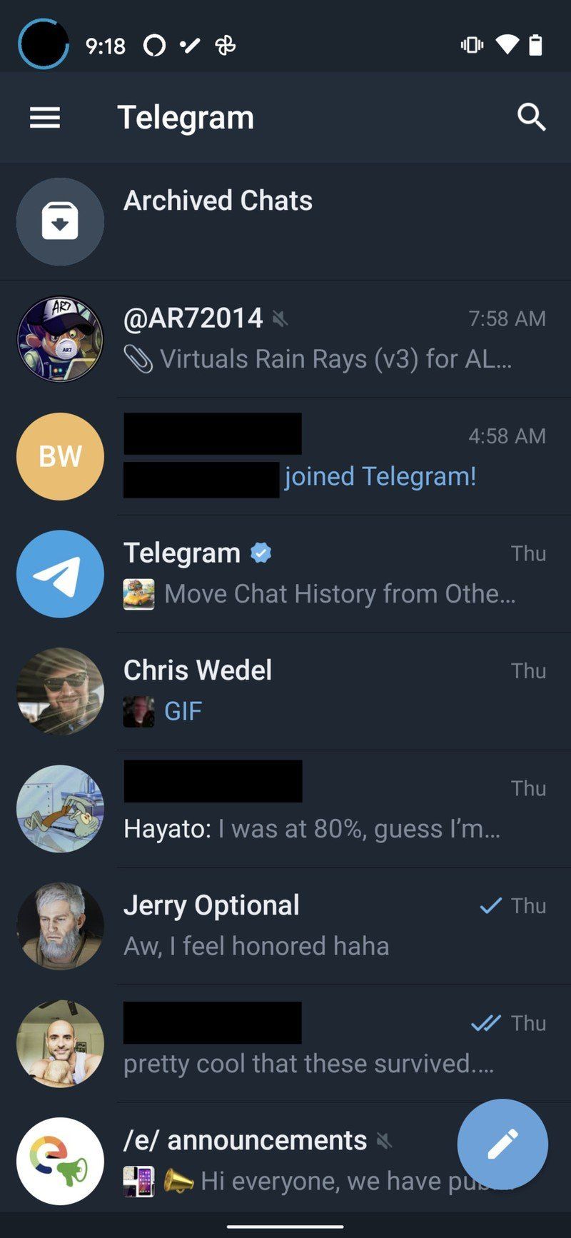 how to delete a sent message on telegram