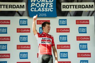 Thumbs up from Kris Boeckmans (Lotto-Soudal)