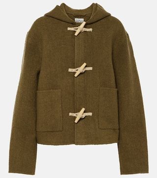 Wool-Blend Duffle Jacket