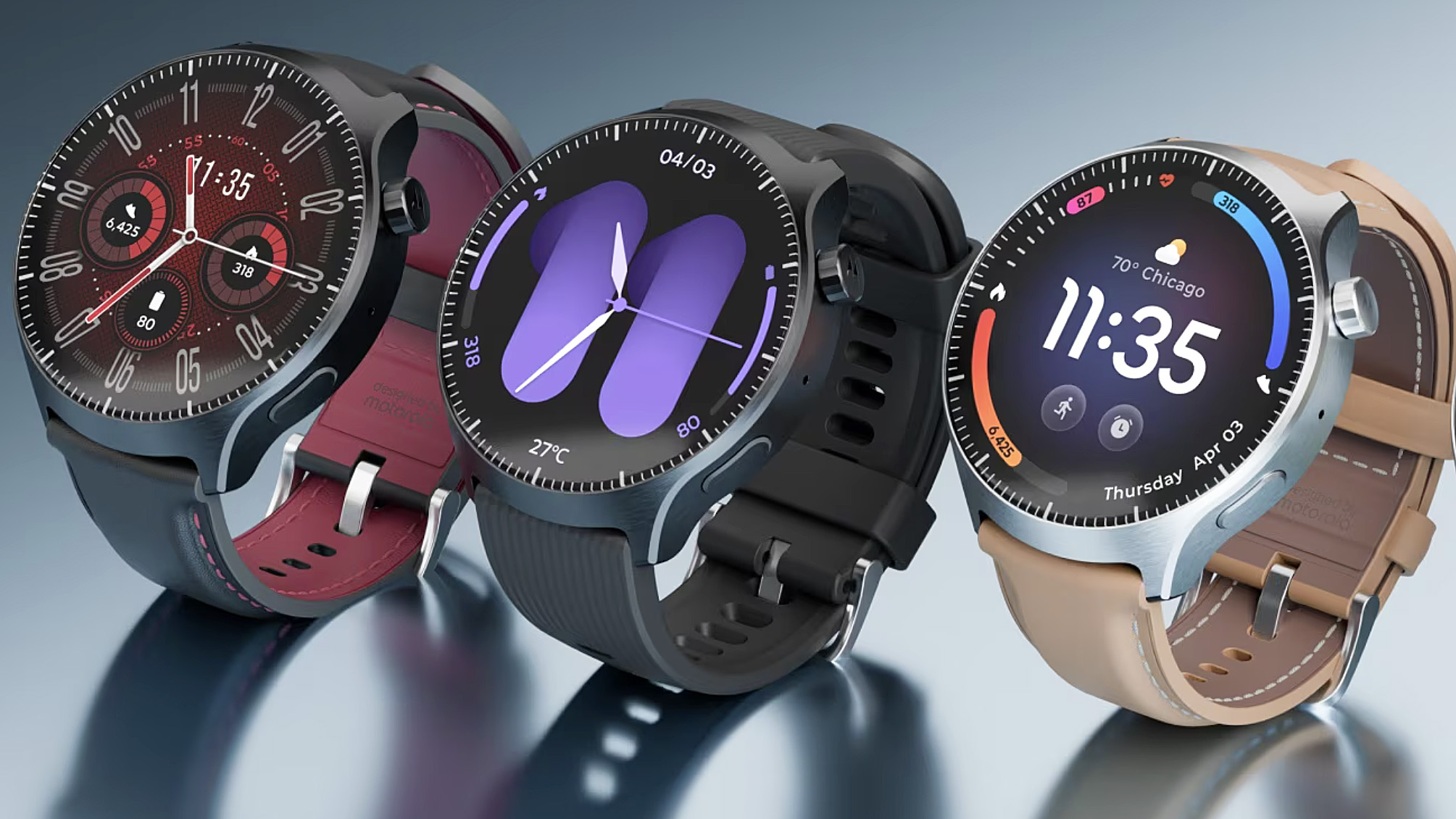 Close-up of the Moto Watch Ultra smartwatch