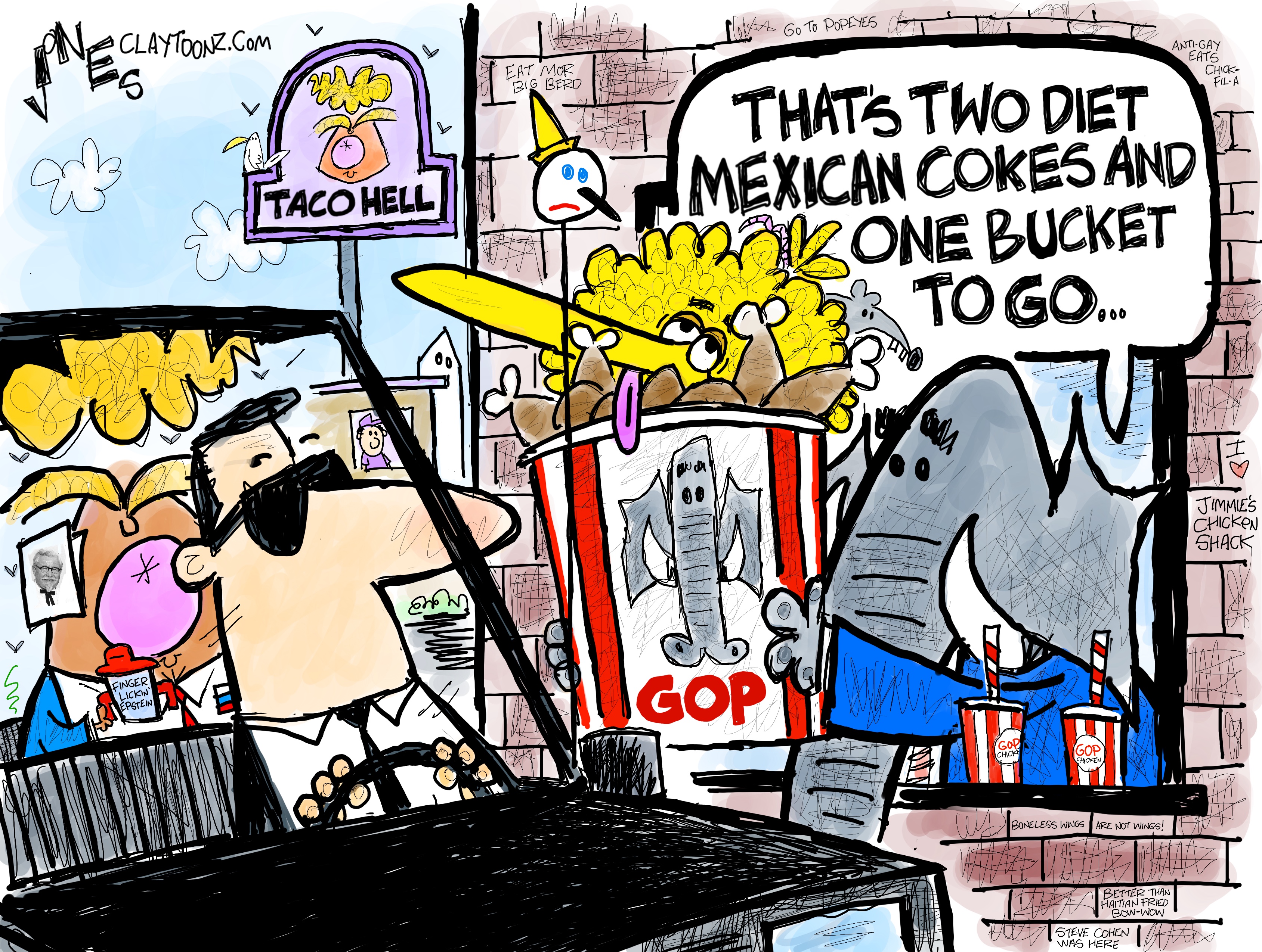 Political Cartoon