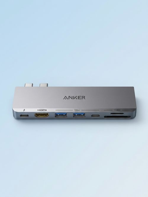 USB-C Hub for MacBook, 7-In-2 With 4k@60hz Hdmi