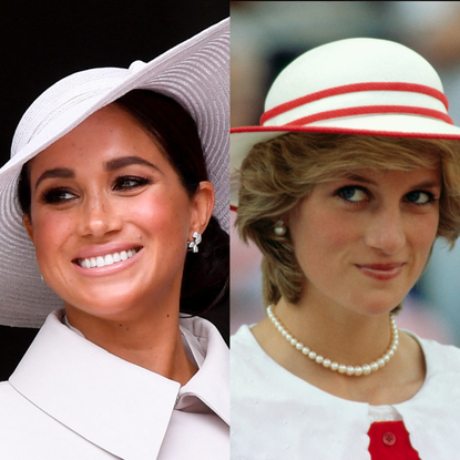 Meghan Markle and Princess Diana