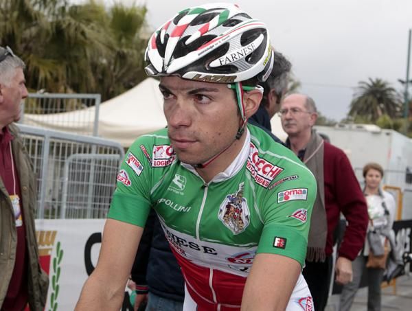 Italian champion Giovanni Visconti (Farnese Vini - Neri Sottoli)