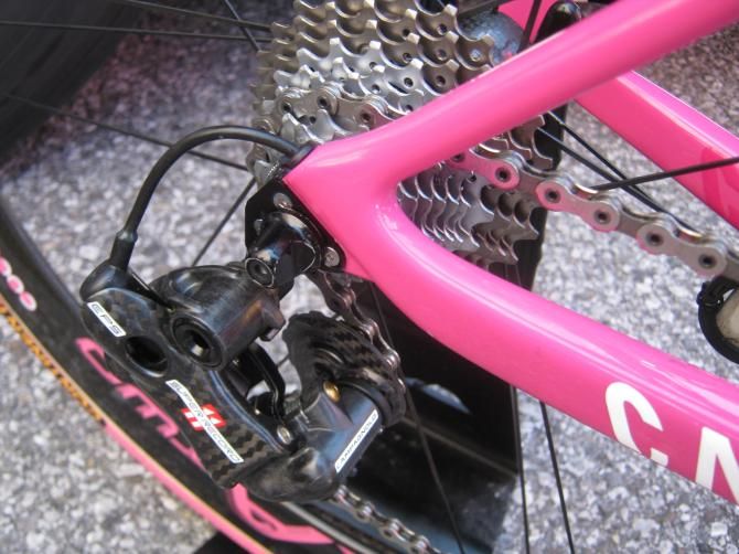 Nairo Quintana's pink Canyon Ultimate CF SLX