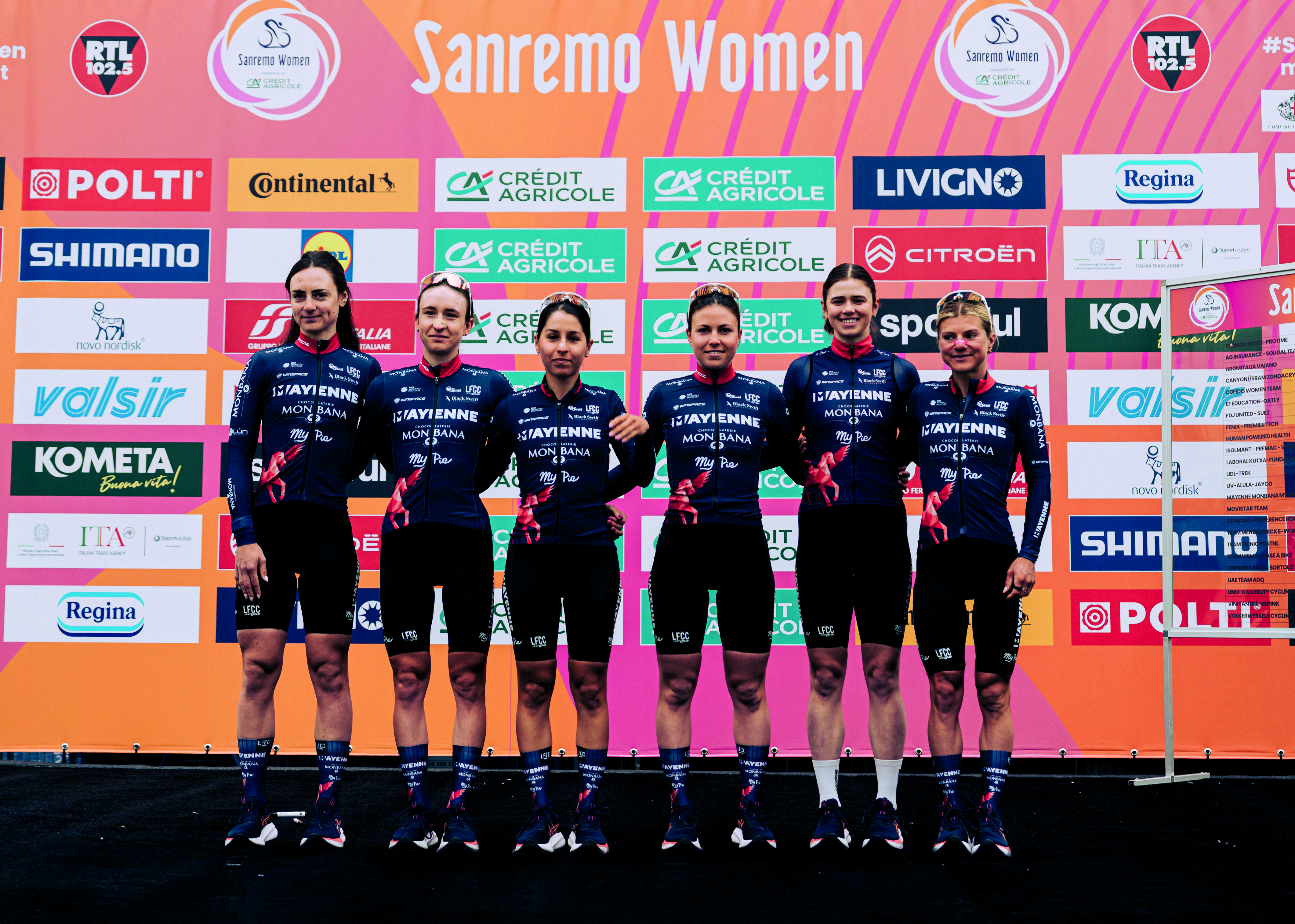 Frankie Hall at Milan-San Remo