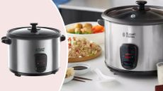 Compilation image of the Russell hobbs Rice cooker