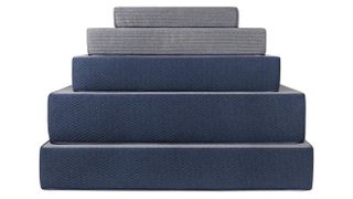 Dreamfoam Essential cheap mattress, different height options stacked