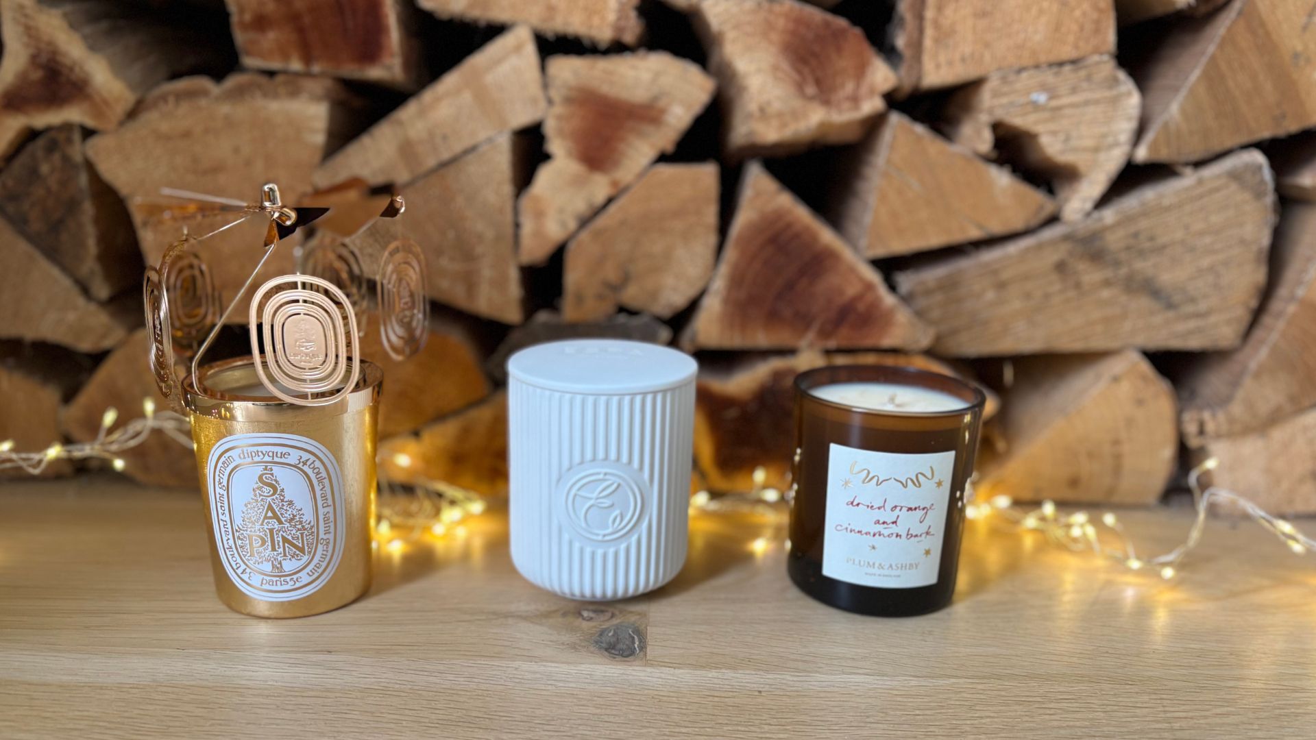 Three best Christmas candles: Diptyque Sapin, ESPA home, and Plum &amp;amp; Ashby