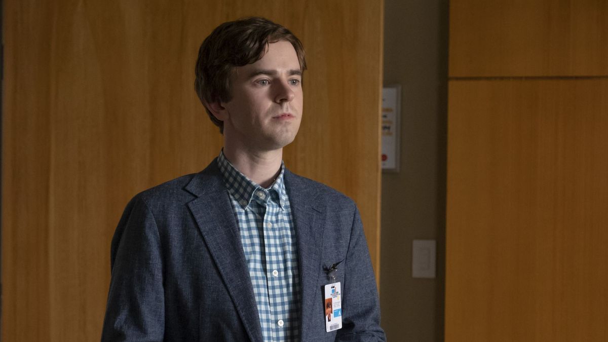 Freddie Highmore in The Good Doctor