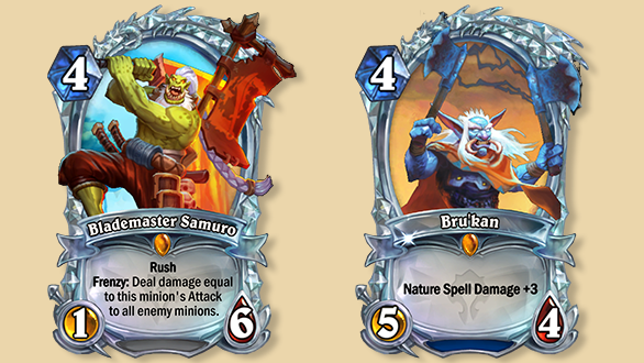 Hearthstone cards