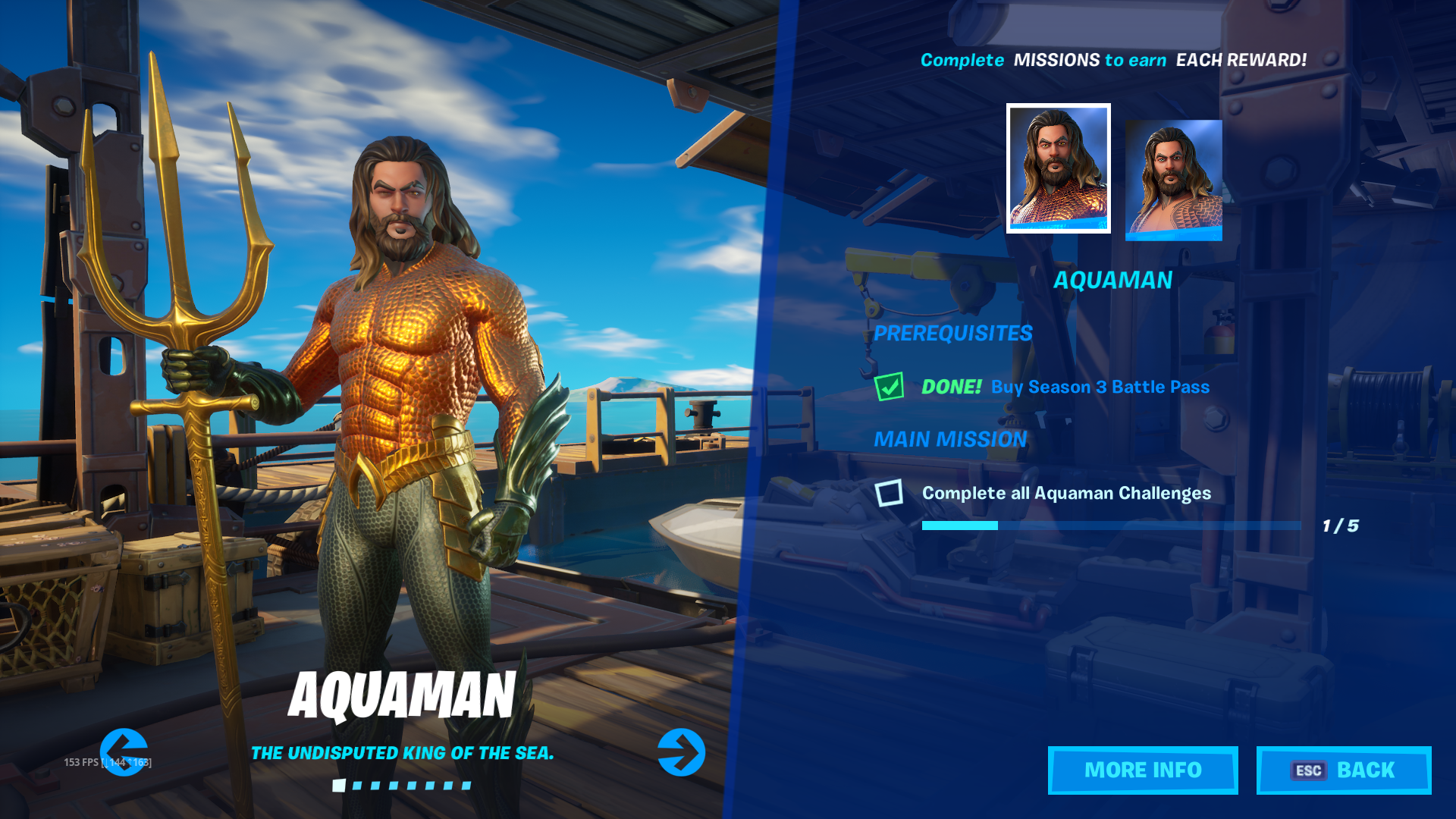 Fortnite Aquaman Challenges How To Claim Your Trident At Coral