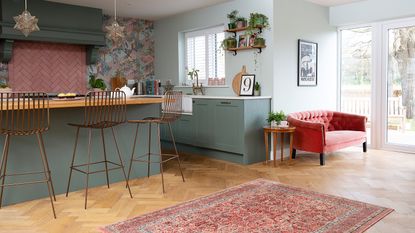 Lucinda and Sam Holt put their own stamp on their kitchen and got the look they loved with some inspired buys