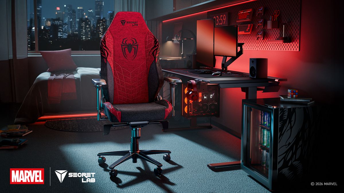 Secretlab Titan Evo Marvel Spider-Man Edition