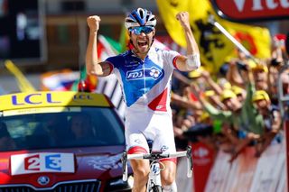 Thibaut Pinot wins stage 20 of the 2015 Tour de France.