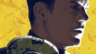 Star Trek: The Last Starship #1 cover by Malachi Ward