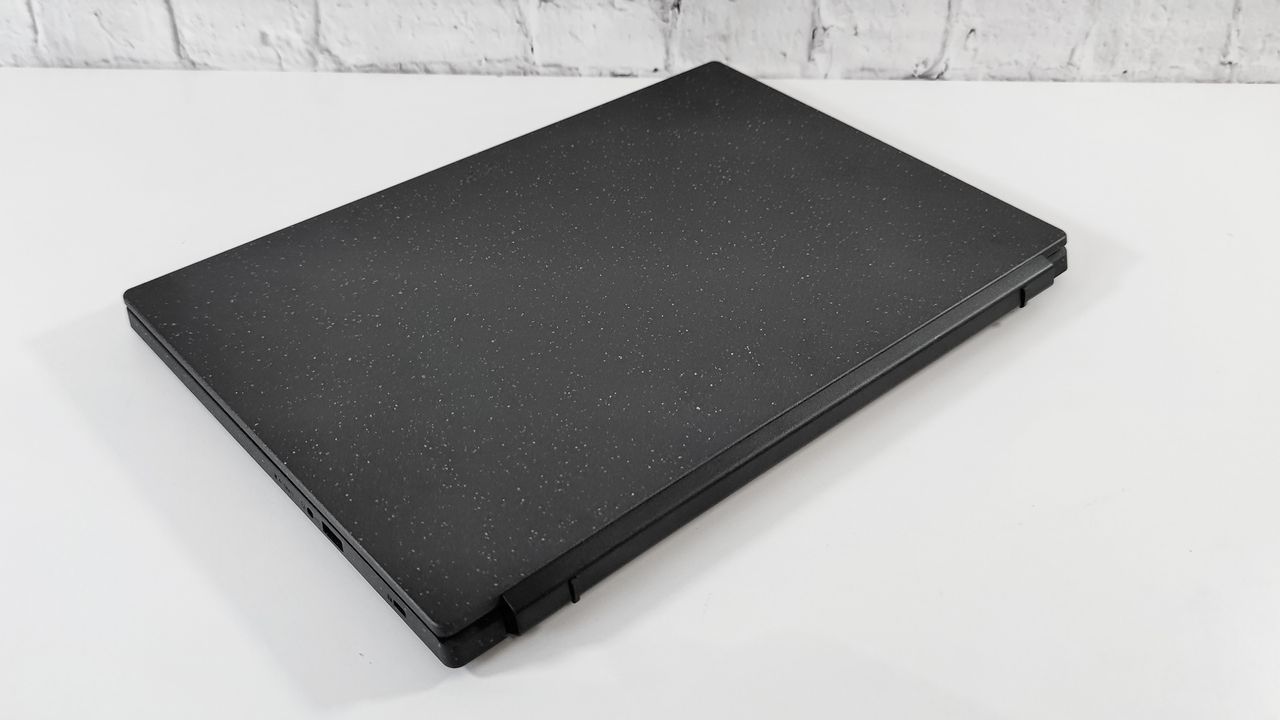 A photograph of the Acer TravelMate Vero when closed