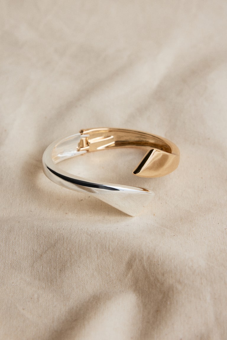 Hinged Cuff Bracelet