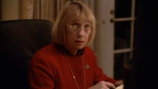 Kathryn Joosten as Delores Landingham on The West Wing.