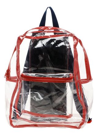 American Apparel clear backpack, £50