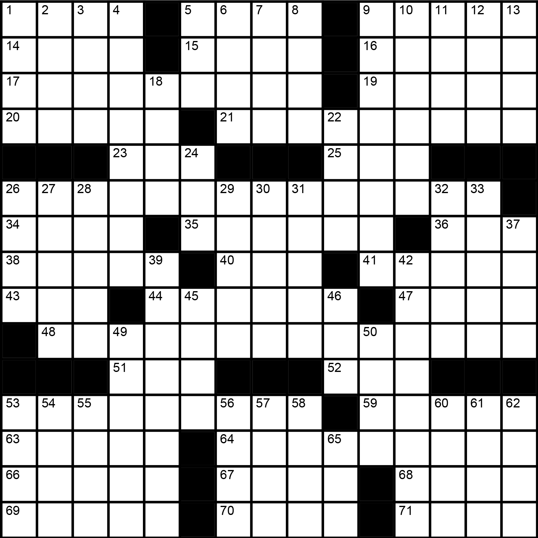 Puzzles: Printable Crossword - Issue: November 25, 2022