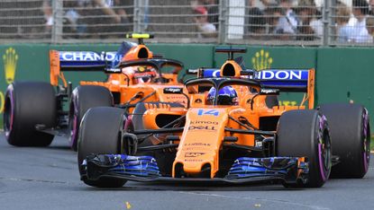 McLaren Formula 1 Fernando Alonso Stoffel Vandoorne