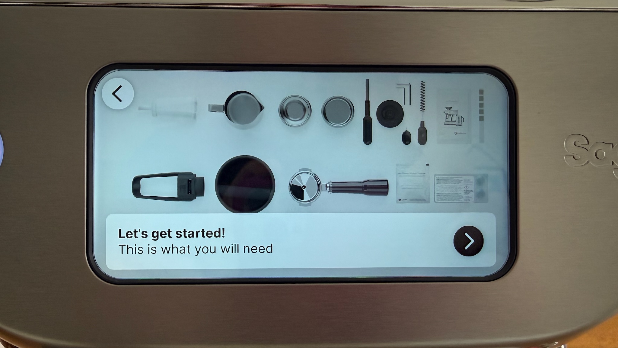Review images showing the Sage The Oracle Dual Boiler coffee machine