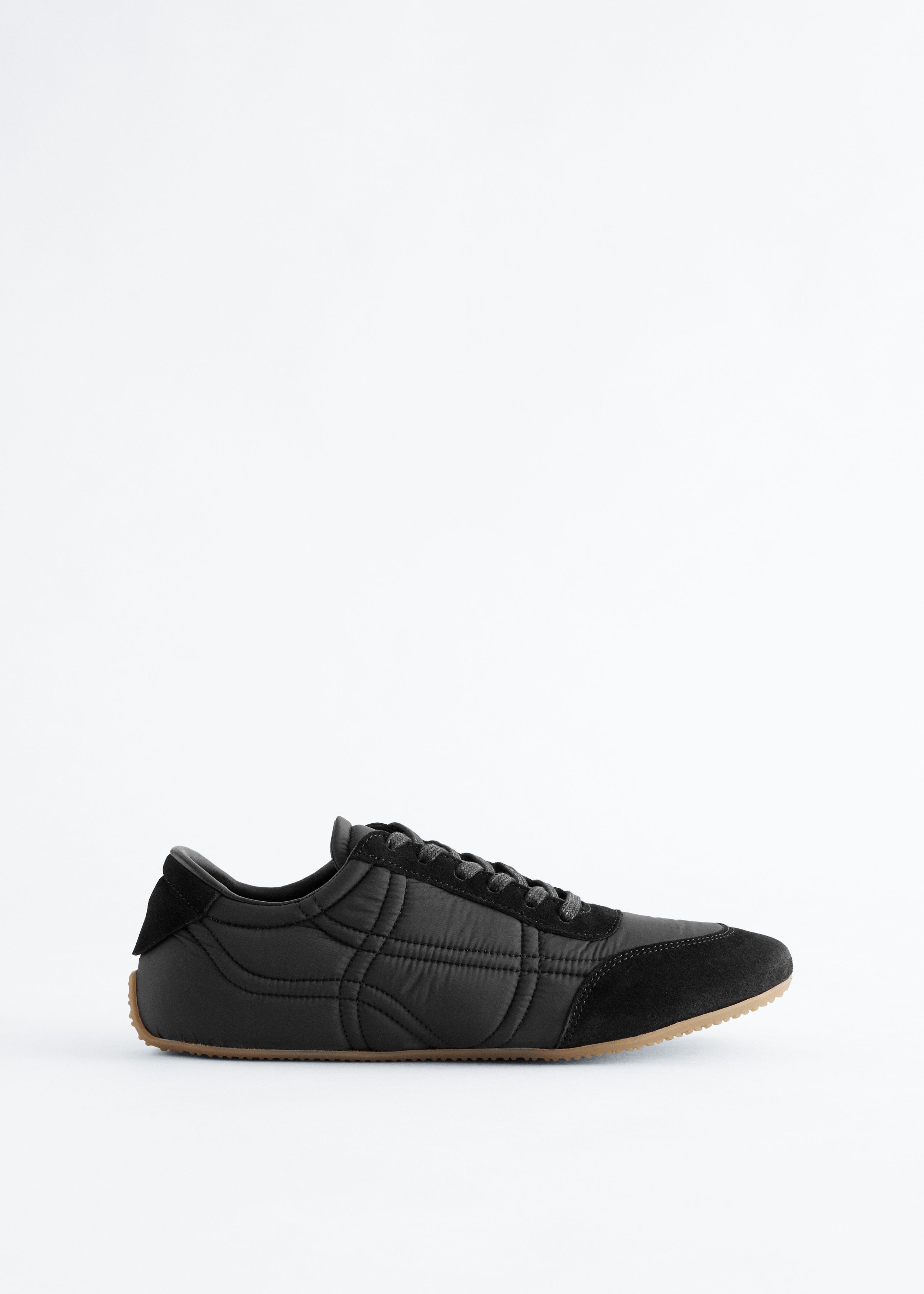 Suede-Detail Trainers