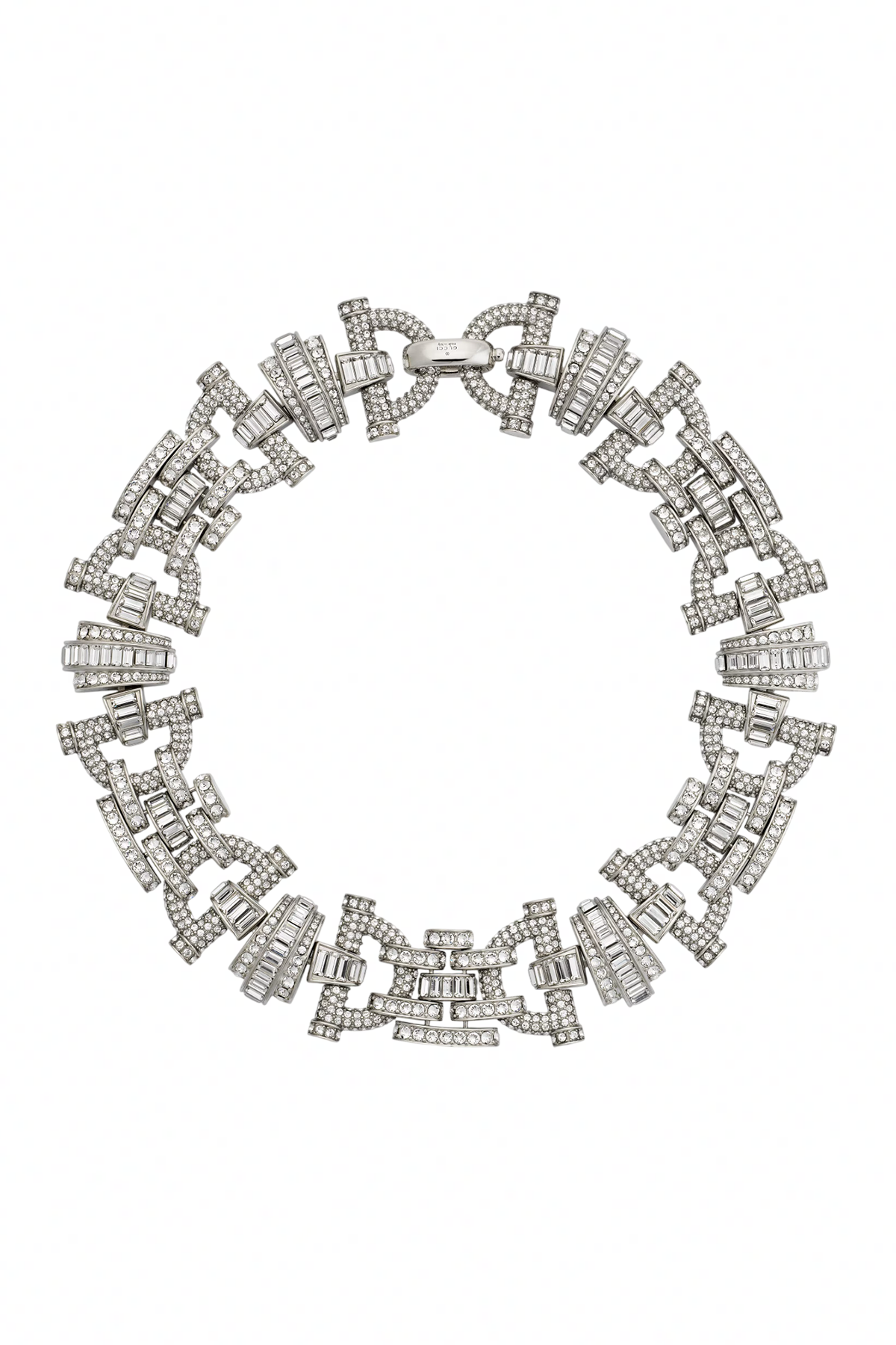 Gucci, Gucci Staffa Crystal Necklace