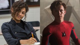 Zendaya and Tom Holland in Spider-Man: Homecoming.