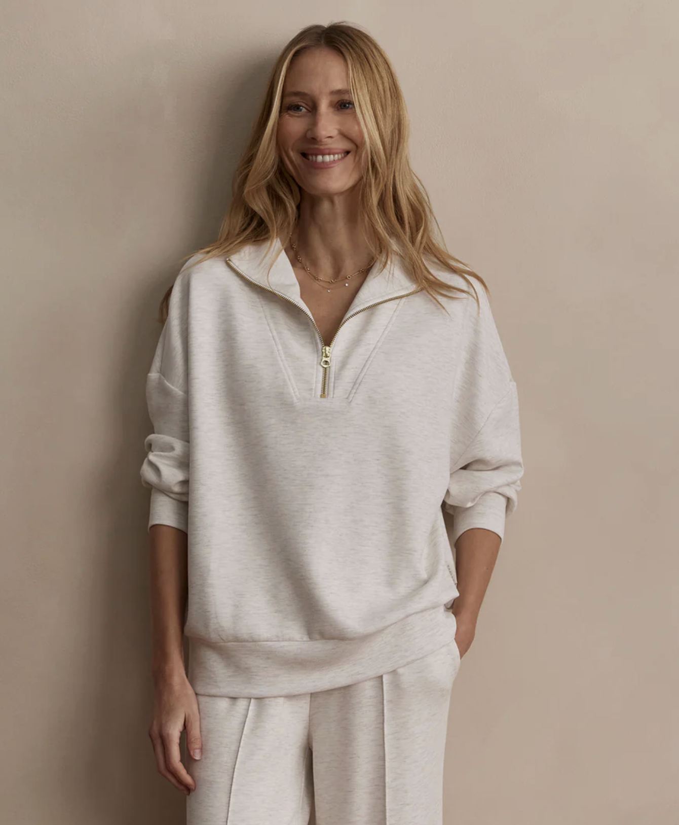 VARLEY, Hawley Half-Zip Sweat