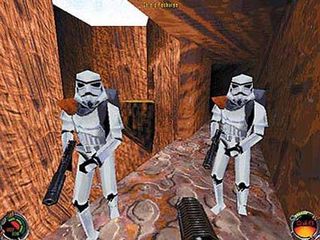 Jedi Knight provided lots of opportunities to shoot stormtroopers.