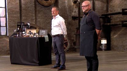 Still from Dragons' Den TV programme