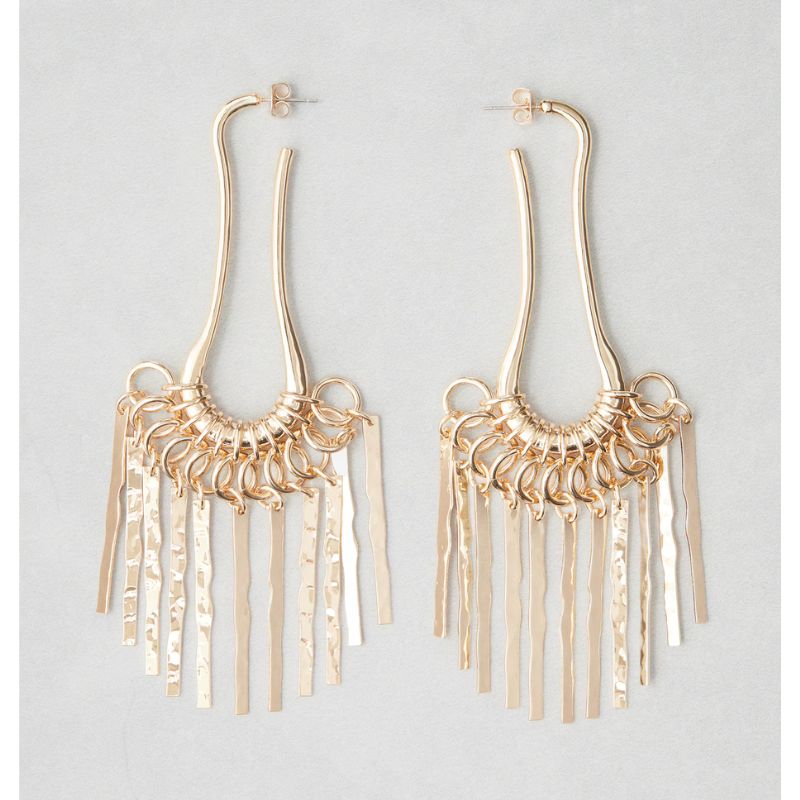 H&amp;amp;M, Fringed Dangle Earrings